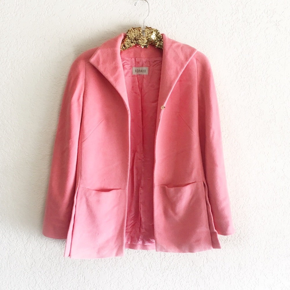 Louis Feraud Pink Jacket